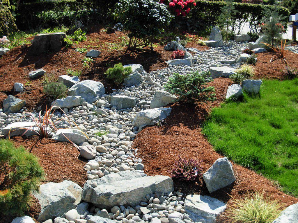 Dry Creek Bed Projects Washington Rock, Dry River Bed Landscaping