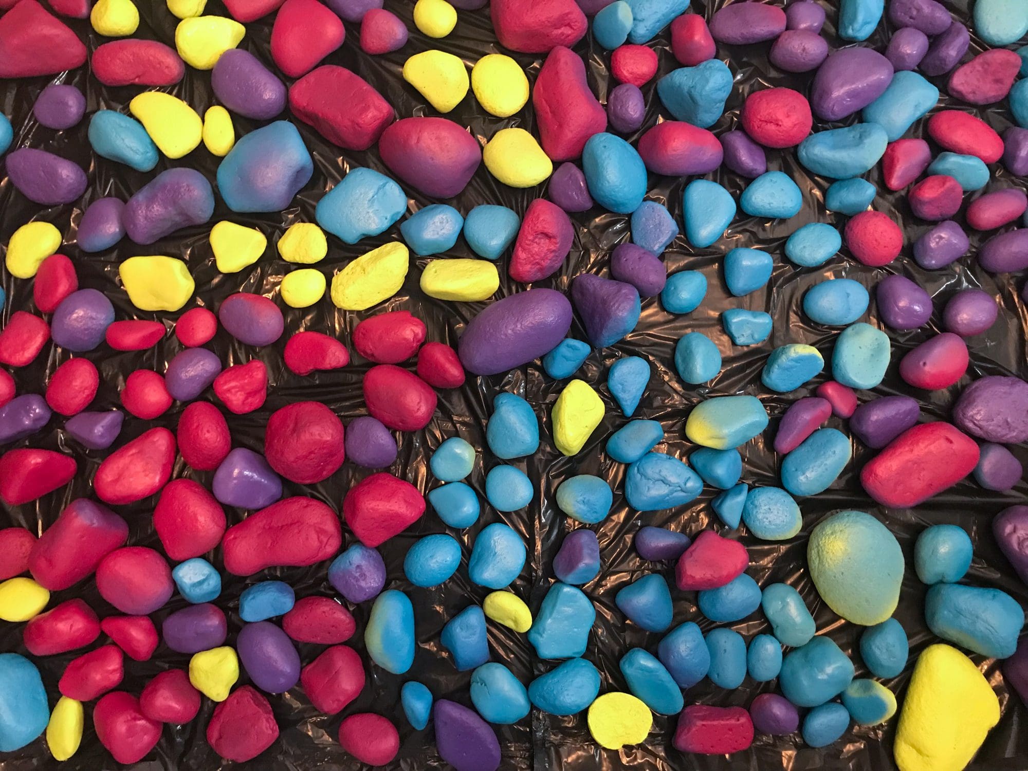 RiverRocksSprayPainted Washington Rock Quarries